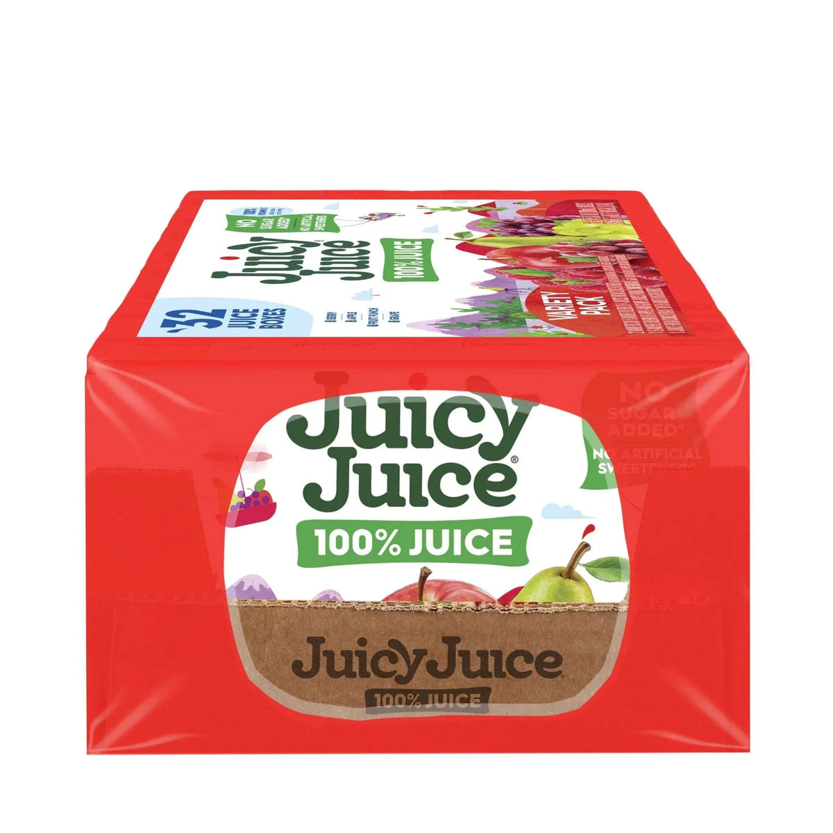 Juicy Juice 100% Juice, Shelf Stable Juice Box Variety Pack, 32 Count, 6.75 fl oz Boxes