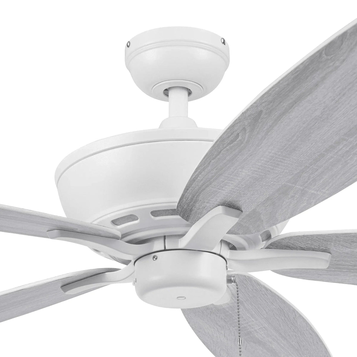 Mainstays 60in White Traditional Indoor Outdoor Ceiling Fan