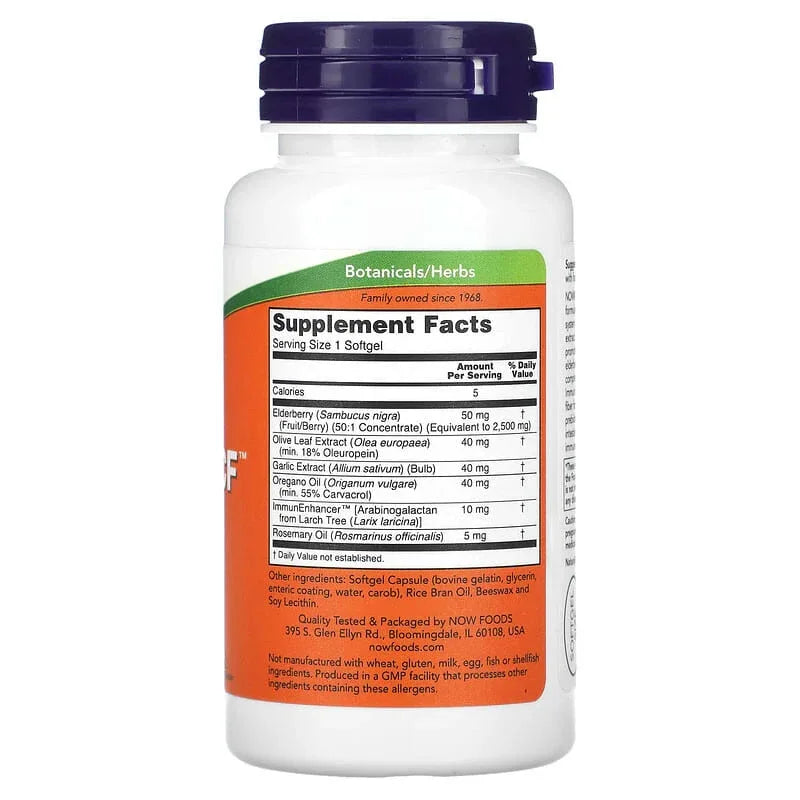 NOW Foods, AlliBiotic CF, 60 Softgels