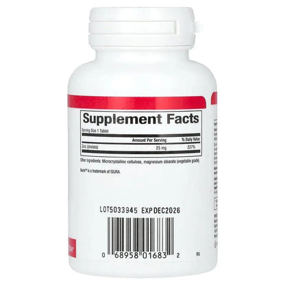 Natural Factors, Zinc Citrate, Tablets