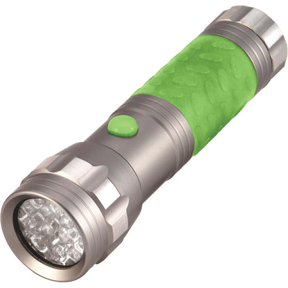 Rayovac Brite Essentials 3AAA LED Glow In The Dark Flashlight (colors vary: green, pink, blue, gray) BRS14LED-BA