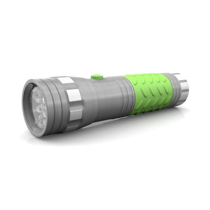 Rayovac Brite Essentials 3AAA LED Glow In The Dark Flashlight (colors vary: green, pink, blue, gray) BRS14LED-BA