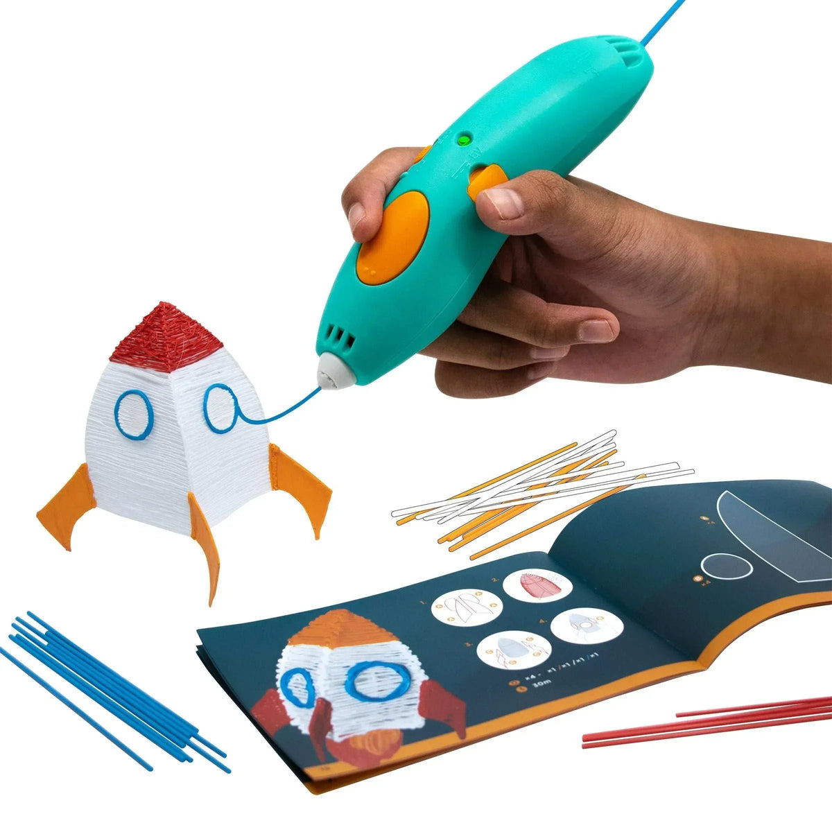3Doodler Start+ 3D Pen Twin Pack Bundle w/Bonus Refill & Doodlepad