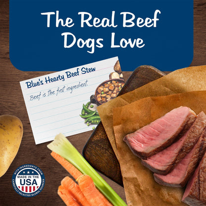 Blue Buffalo Blue's Stew Grain-Free Wet Dog Food, Hearty Beef Stew, 12.5-oz. Can