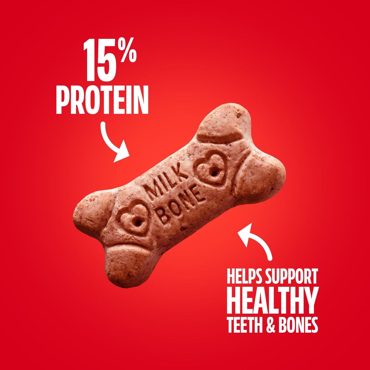 Milk Bone Flavor Snacks Large Dog Biscuits, Flavored Crunchy Dog Treats, 60 oz