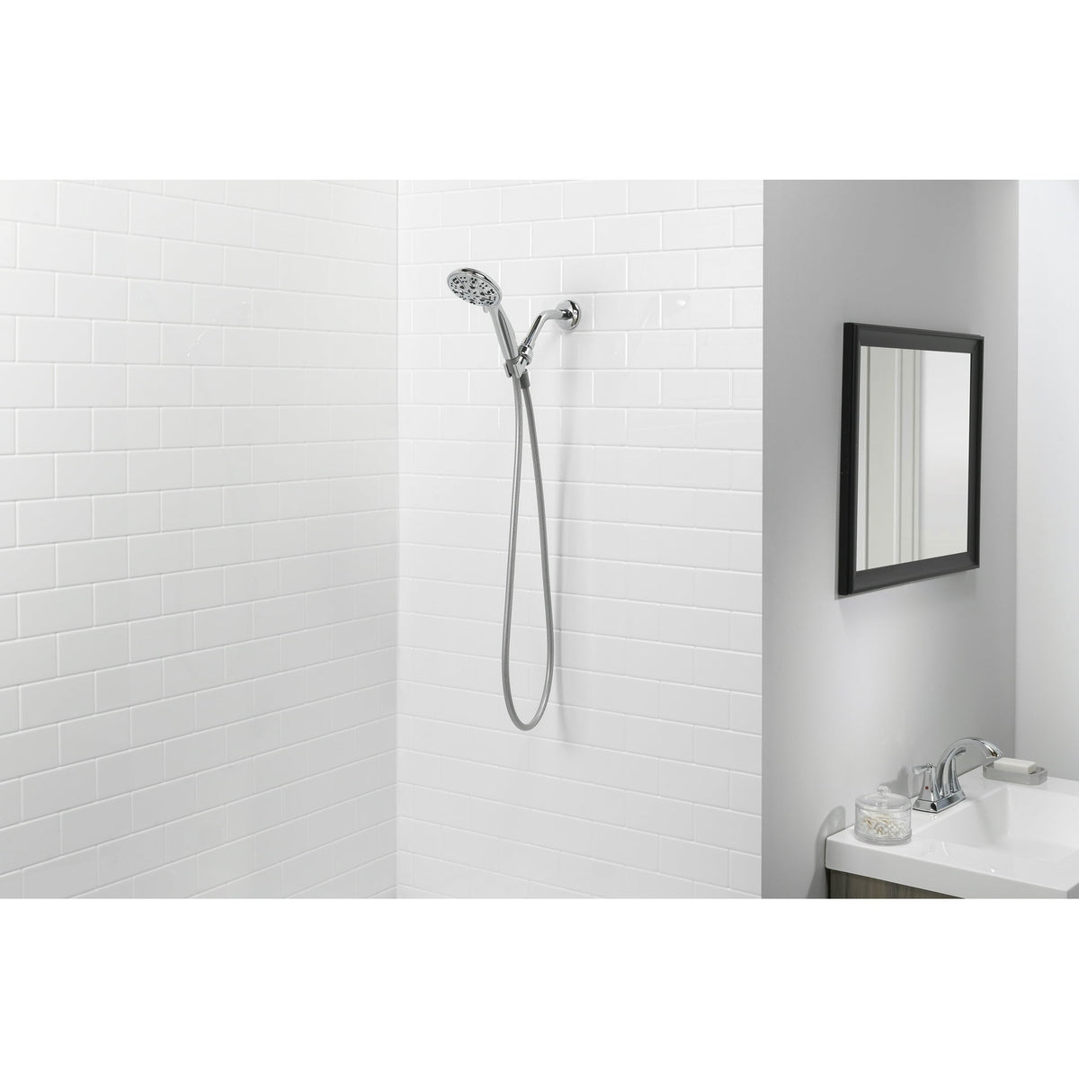 Mainstays Showerhead in Chrome Finish