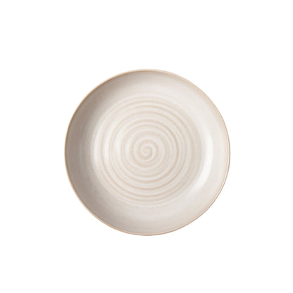 Better Homes & Gardens-Collins Cream Stoneware Round Dinner Bowl