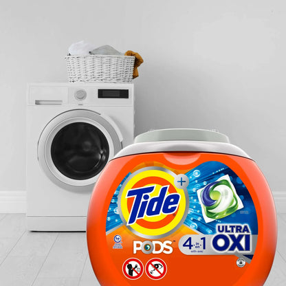 Tide PODS® Ultra OXI Liquid Laundry Detergent Pacs, 32 Count
