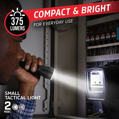 Energizer Flashlight Combo Pack, High Powered 1,000 Lumen Metal Torch Light and Bright 300 Lumen Mini Tactical EDC Flashlight, for Emergency, Camping, Running and Hunting, Batteries Included
