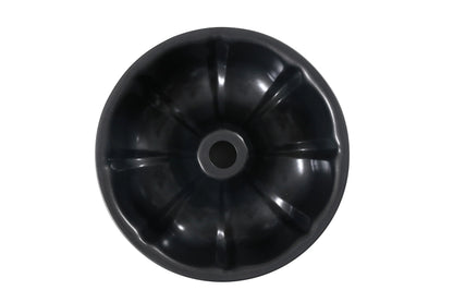 Mainstays 10" Round Nonstick Carbon Steel Fluted Cake Pan, Gray