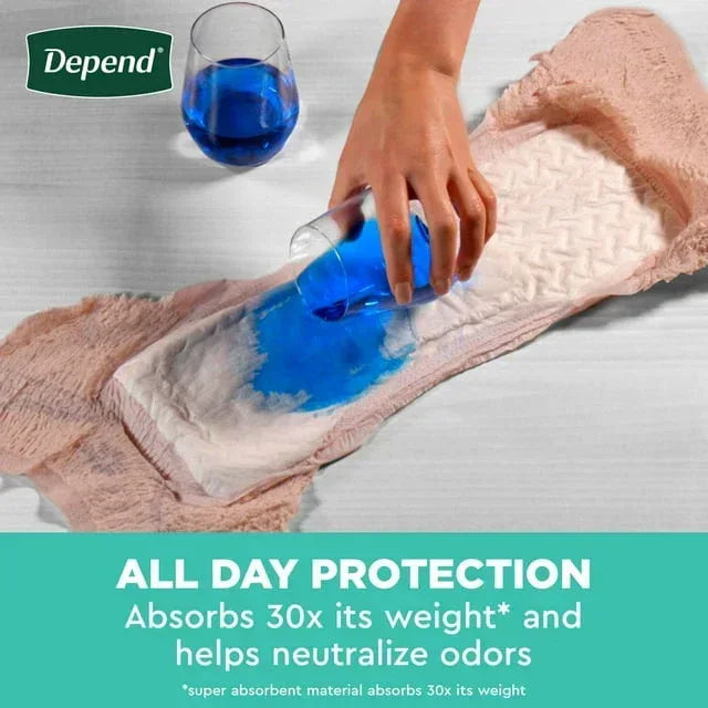 Depend Fresh Protection Incontinence Underwear for Women, Choose Your Size