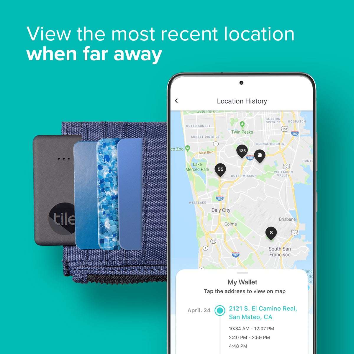 Tile Starter Pack (2022) 2-Pack (Mate/Slim). Bluetooth Tracker, Item Locator & Finder for Keys, Wallets & More; Easily Find All Your Things.