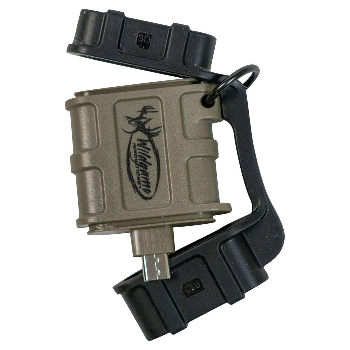 Wildgame Innovations SD Card Reader Compatible with Android Devices | Compact Memory Card Reader for Smartphone | Trail Camera Accessory for Viewing Photos & Videos