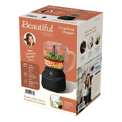 Beautiful 3-Cup Food Chopper, by Drew Barrymore