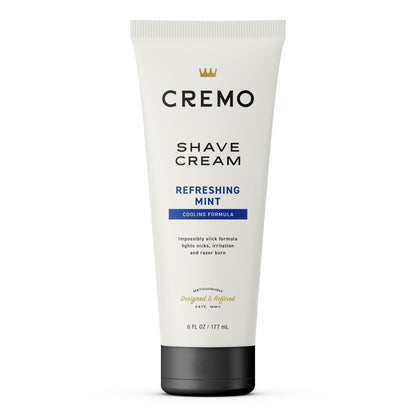 (3 pack) Cremo Men's Cooling Shave Cream, Refreshing Mint Scent, 6 fl oz