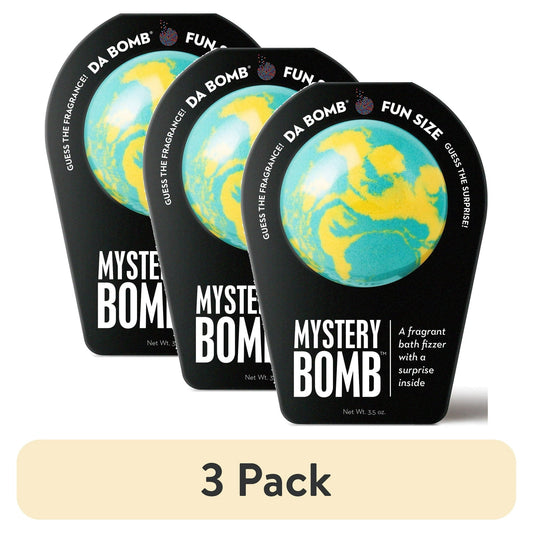 (3 pack) Da Bomb Bath Fizzers Mystery Bath Bomb, 3.5oz