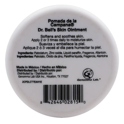 (3 pack) Dr. Bell"s Pomade, Pomada De La Campana for Dry Skin and Melasma 2.6 oz Jar
