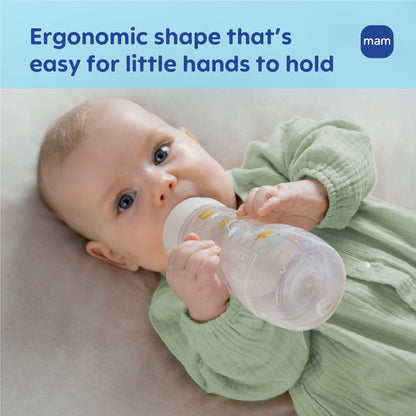 (3 pack) MAM Easy Active 11oz Bottle, 2 Pk, Unisex