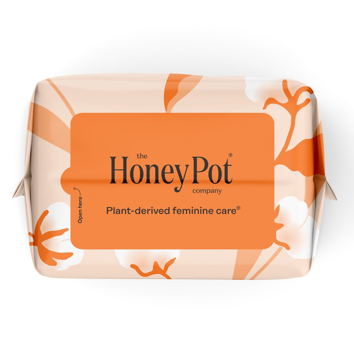 (3 pack) The Honey Pot Company, Non-Herbal Regular Pads with Wings, Organic Cotton Cover, 20 ct.
