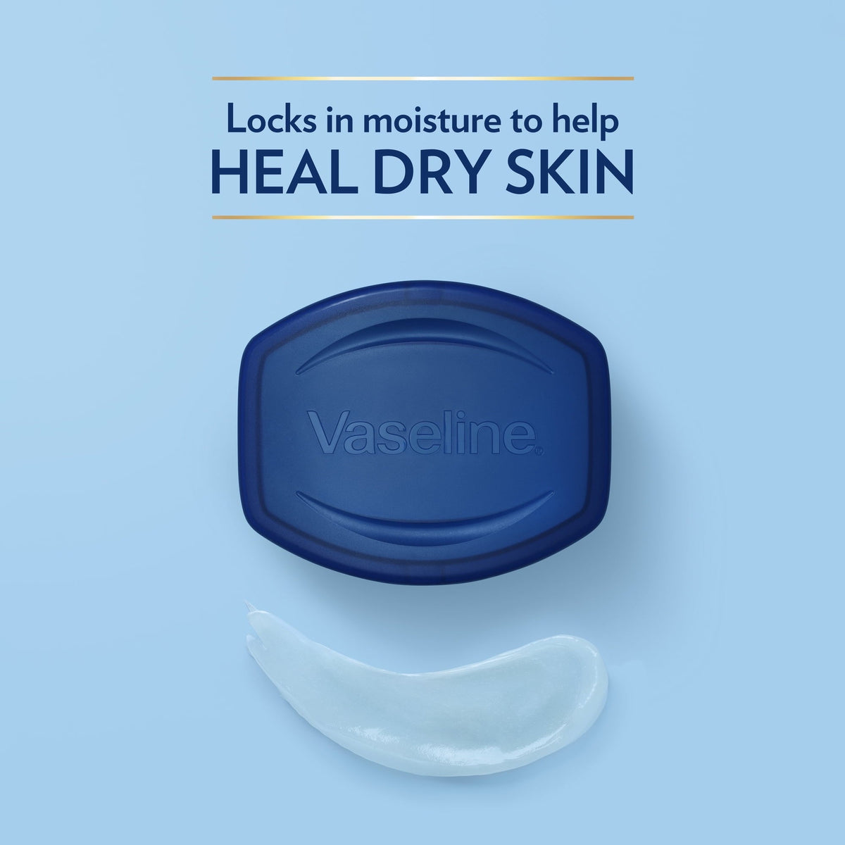 (3 pack) Vaseline Petroleum Jelly Skin Care For Dry Skin and Eczema Relief Original 100% Pure Petroleum Jelly, 13 oz
