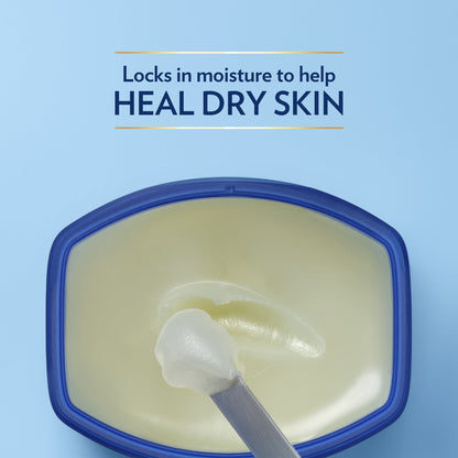 (3 pack) Vaseline Petroleum Jelly Skin Care For Dry Skin and Eczema Relief Original 100% Pure Petroleum Jelly, 13 oz