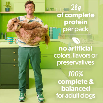 (6 pack) Purina Beneful Dog Food Freshly Prepared Meals, High Protein Wet Dog Food, Dog Food Gravy, Chicken Stew, 10 oz.