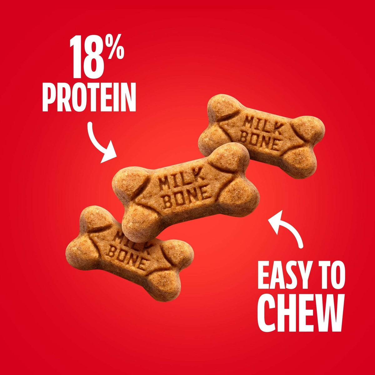 Milk Bone Soft & Chewy Mini’s Dog Treats, Made with Real Chicken, 18 oz Canister