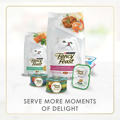 Purina Fancy Feast Tender Chicken and Liver Feast Classic Grain Free Wet Cat Food Pate, 3 oz.