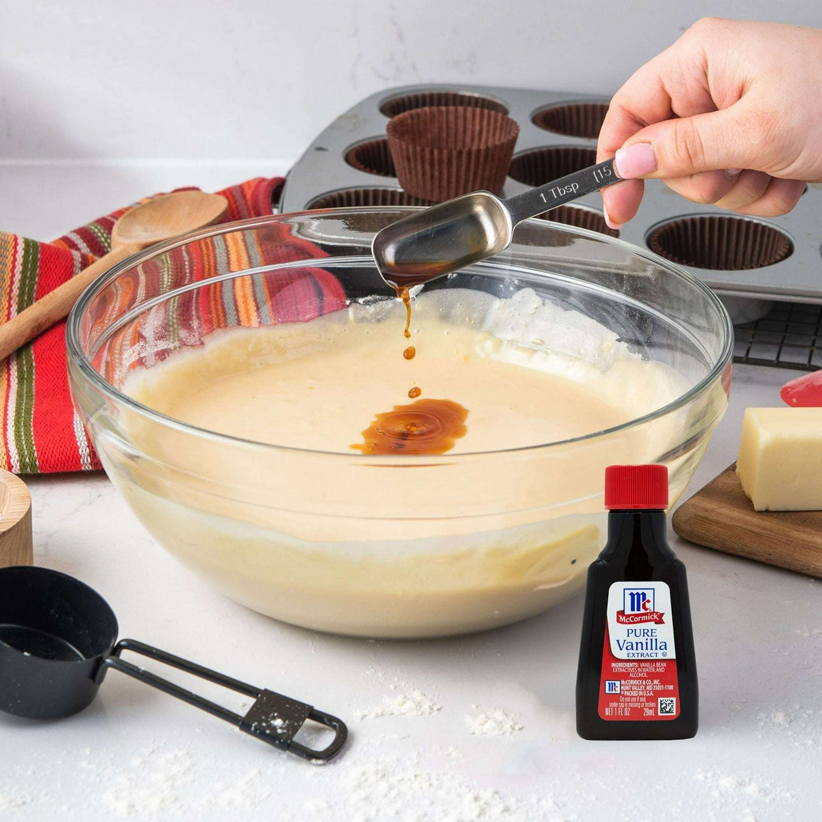 McCormick Pure Vanilla Extract, 1.0 fl oz Box