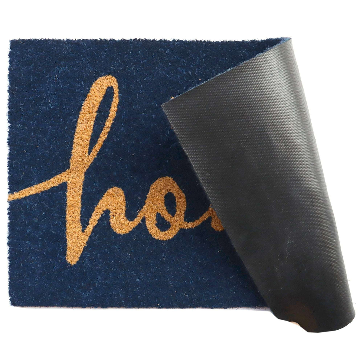 Mainstays Coir Navy Good To Be Home Doormat 18"x30"