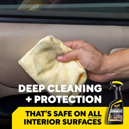 Meguiar's G16216 Ultimate Interior Detailer, Protects Interior Surfaces from Dirt & Grime, Leaves Your Surfaces Protected from UV Rays & Giving It a Lasting FinishSpray Bottle, 15.2 Oz (Pack of 2)
