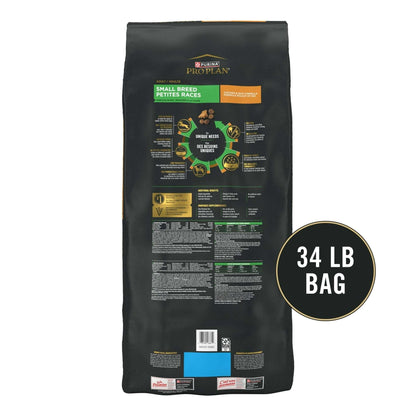 Purina Pro Plan Small Breed Dog Food With Probiotics for Dogs, Shredded Blend Chicken & Rice Formula