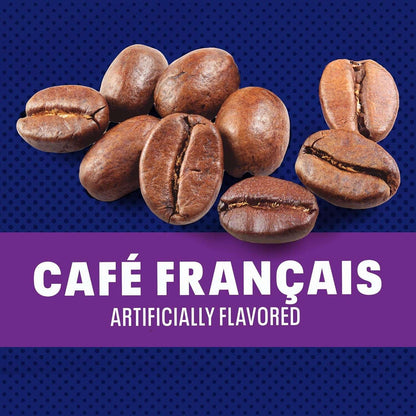 Maxwell House Instant Cafe-Style Beverage Mix, Easy to Prepare, 1 Canister, for Quick Morning Coffee or Afternoon Treat, Cafe Francais, Kosher Dairy, 7.6 oz (Packaging May Vary)