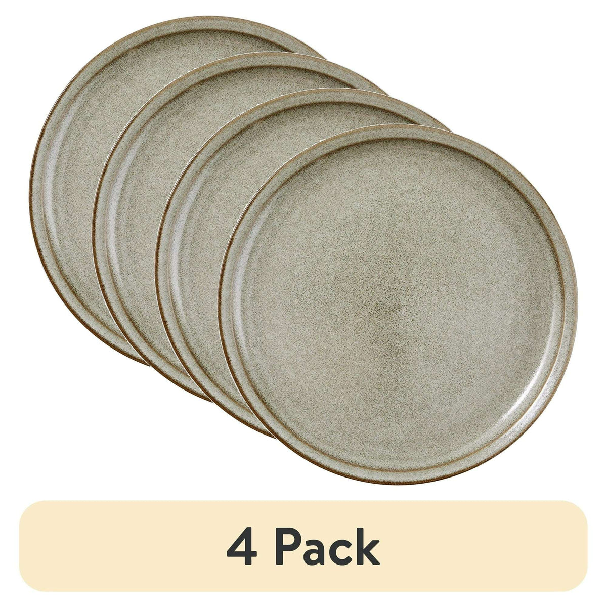 BETTER HOMES & GARDEN BANKS DINNER PLATE CREAM
