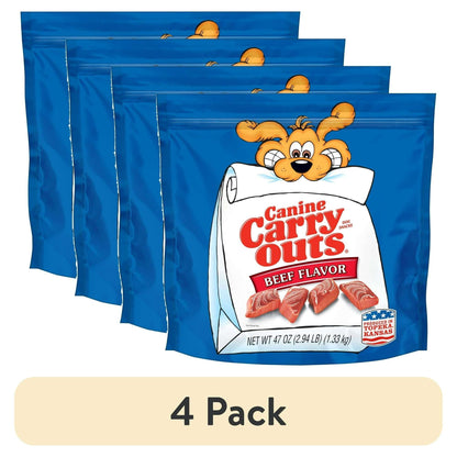 Canine Carry Outs Beef Flavor Dog Treats