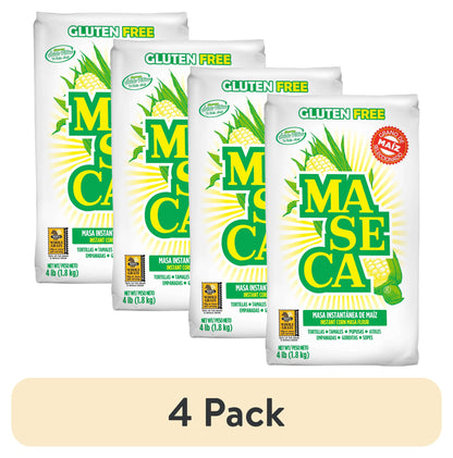 Maseca Gluten Free Instant Corn Masa Flour 4 lb