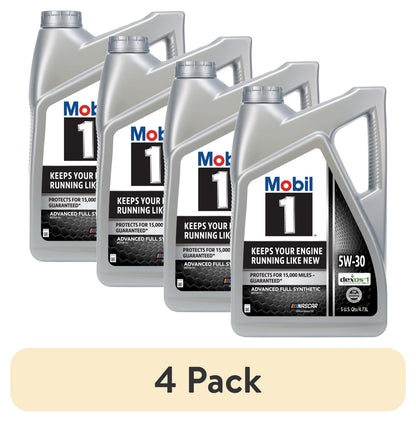 Mobil 1 Advanced Full Synthetic Motor Oil 5W-30, 5 Quart