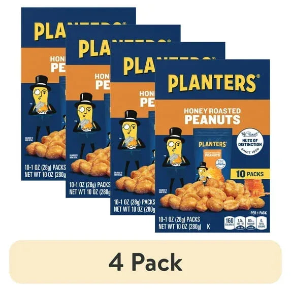 PLANTERS Honey Roasted Peanuts 10