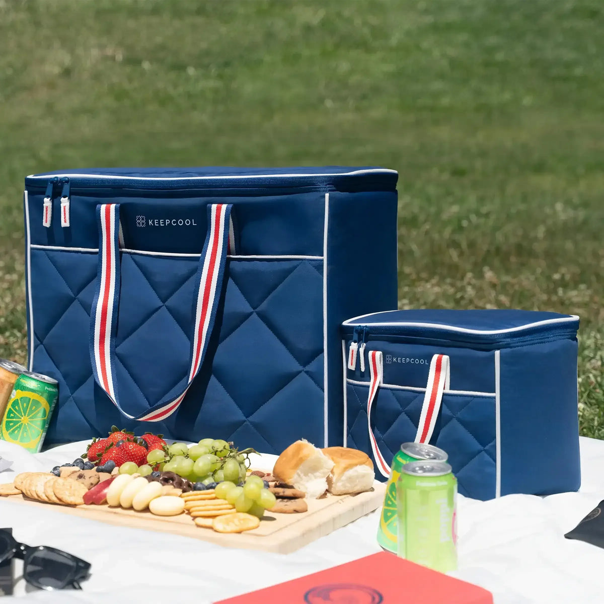 KeepCool Quilted Gemma Cooler Bags, Large and Lunch