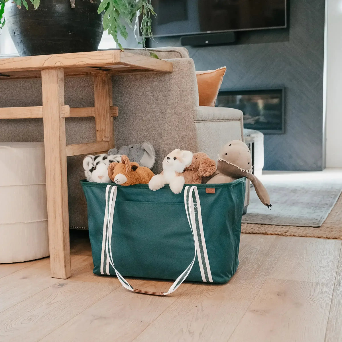 CleverMade Collapsible CarryAll Tote, 2-pack