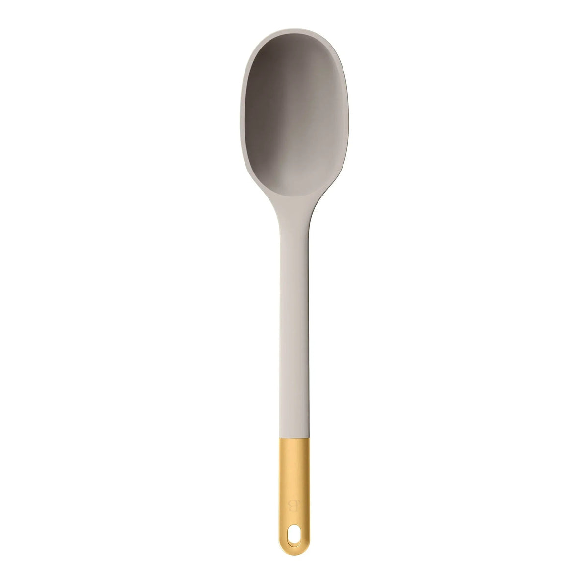 Beautiful 3-Piece Silicone Kitchen Utensil Tool Set, Porcini Taupe by Drew Barrymore