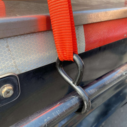 Hyper Tough 1 inch by 10 feet 300 lbs. S-Hook Cam Buckle Strap Tie Down
