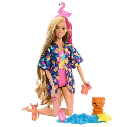 Barbie Pop Reveal Rise & Surprise Gift Set with Scented Doll, Squishy Scented Pet & More