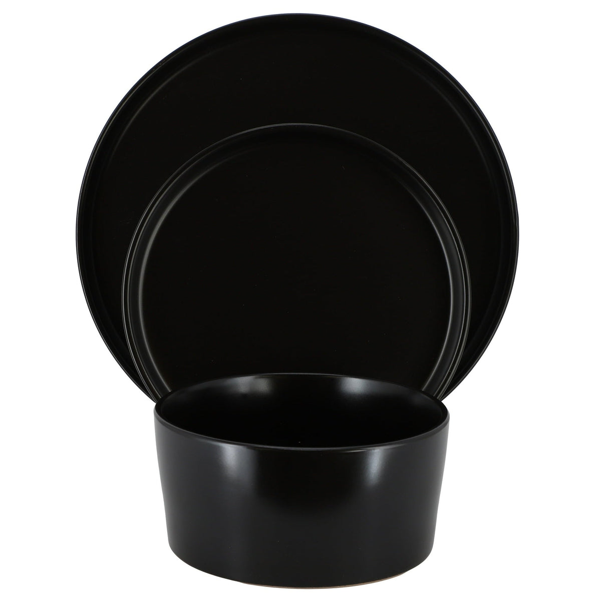 Elama Josh 18 Piece Stoneware Dinnerware Set, Tableware Setting Service for 6