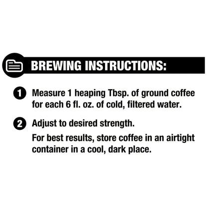 Great Value Decaf Classic Medium Roast Ground Coffee, 25.9 oz