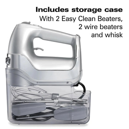 Hamilton Beach Professional 5-Speed Electric Hand Mixer with Slow Start & QuickBurst Technology, Mixer for Kitchen