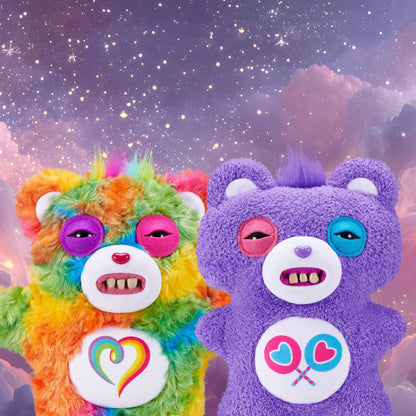 Fuggler Care Bears 9 inch (Togetherness Bear), Funny Ugly Monster Stuffed Animal Toy by ZURU
