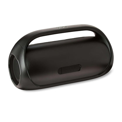 onn Portable FM Boombox with LED Lighting
