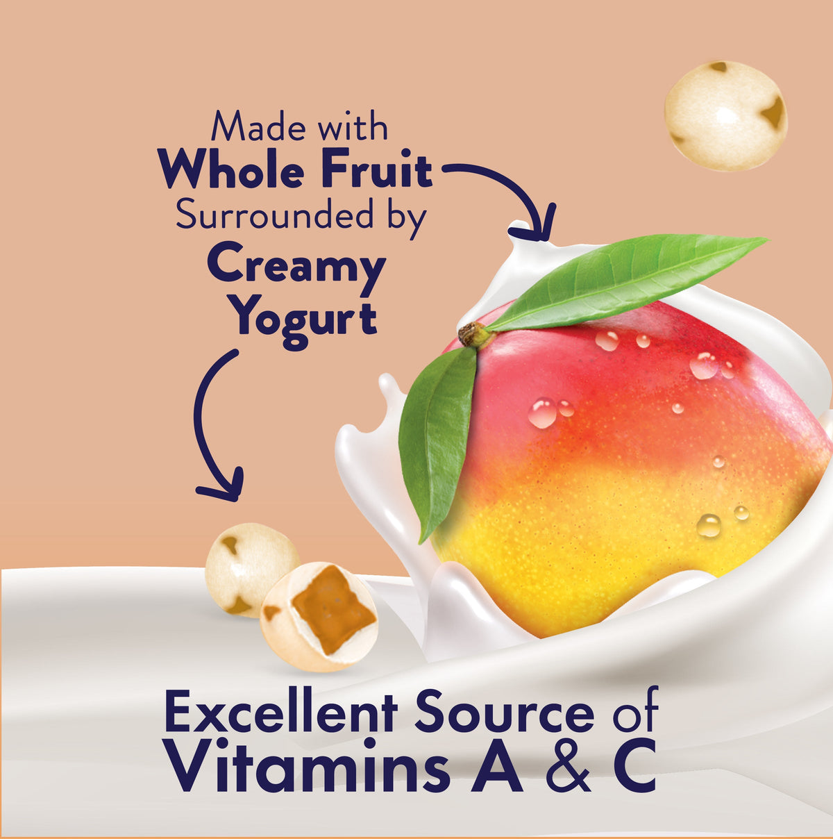 Welch's Fruit 'N Yogurt Blueberry-Acai. & Mango-Peach Soft Fruit Snacks, .7 oz, 20 Count