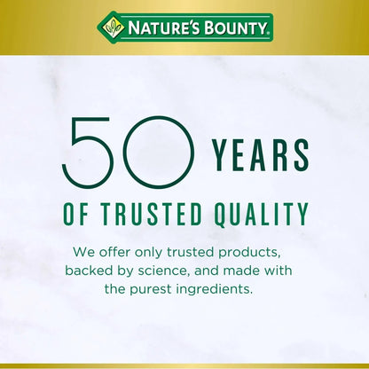 Nature’s Bounty Ashwagandha KSM-66 with L-Theanine Dietary Supplement, Tablets, 50 Count